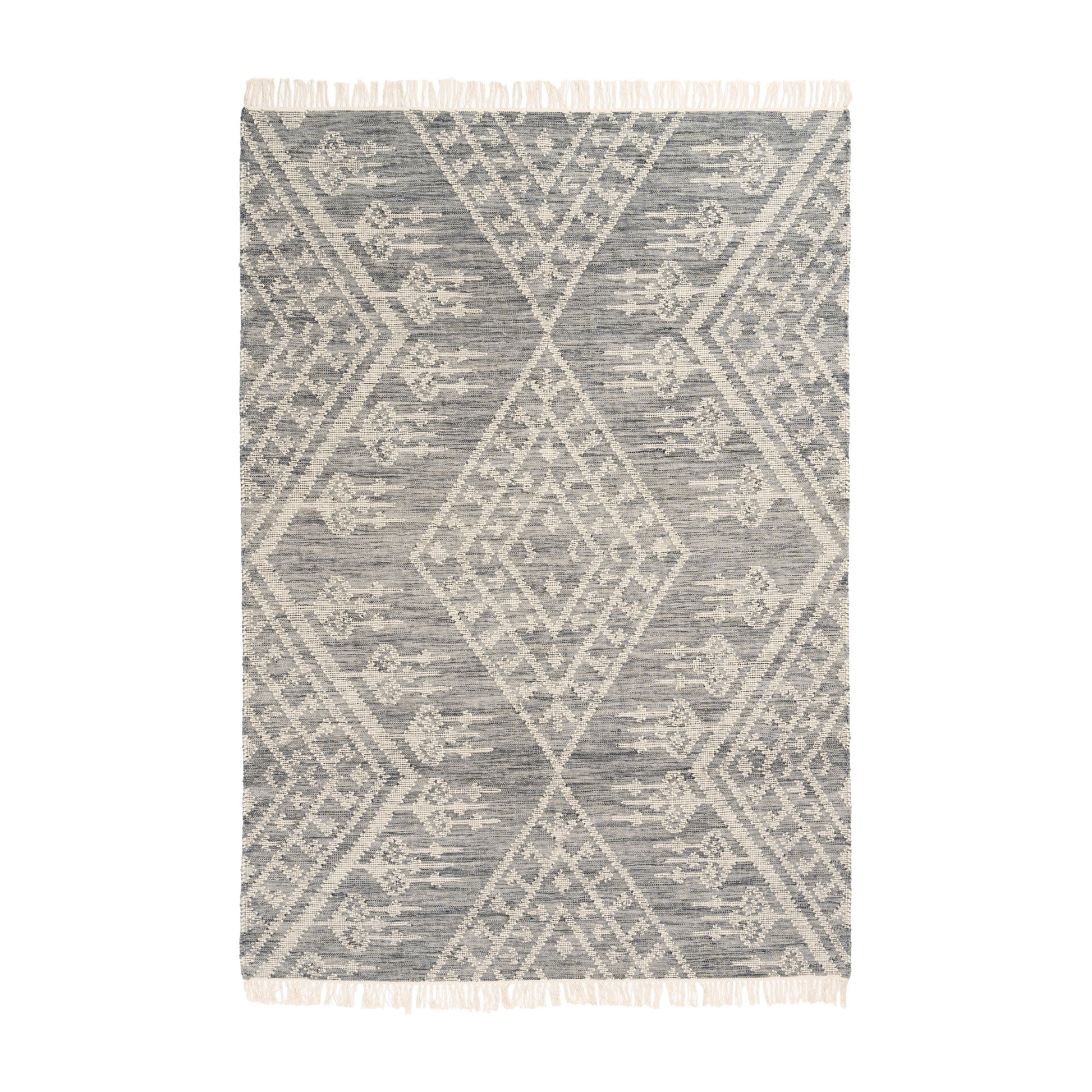 Mira Smoke Wool Rug – Handwoven Panja Oriental Rug