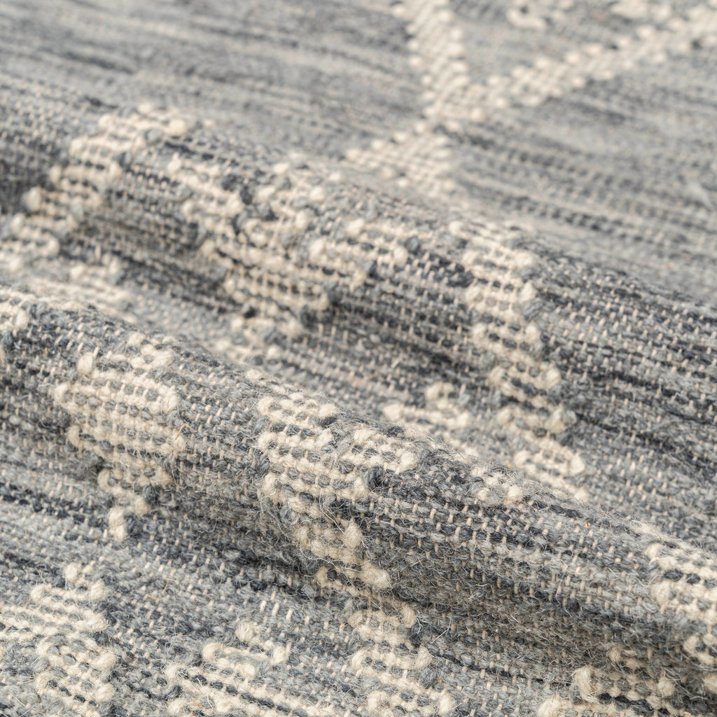 Mira Smoke Wool Rug – Handwoven Panja Oriental Rug