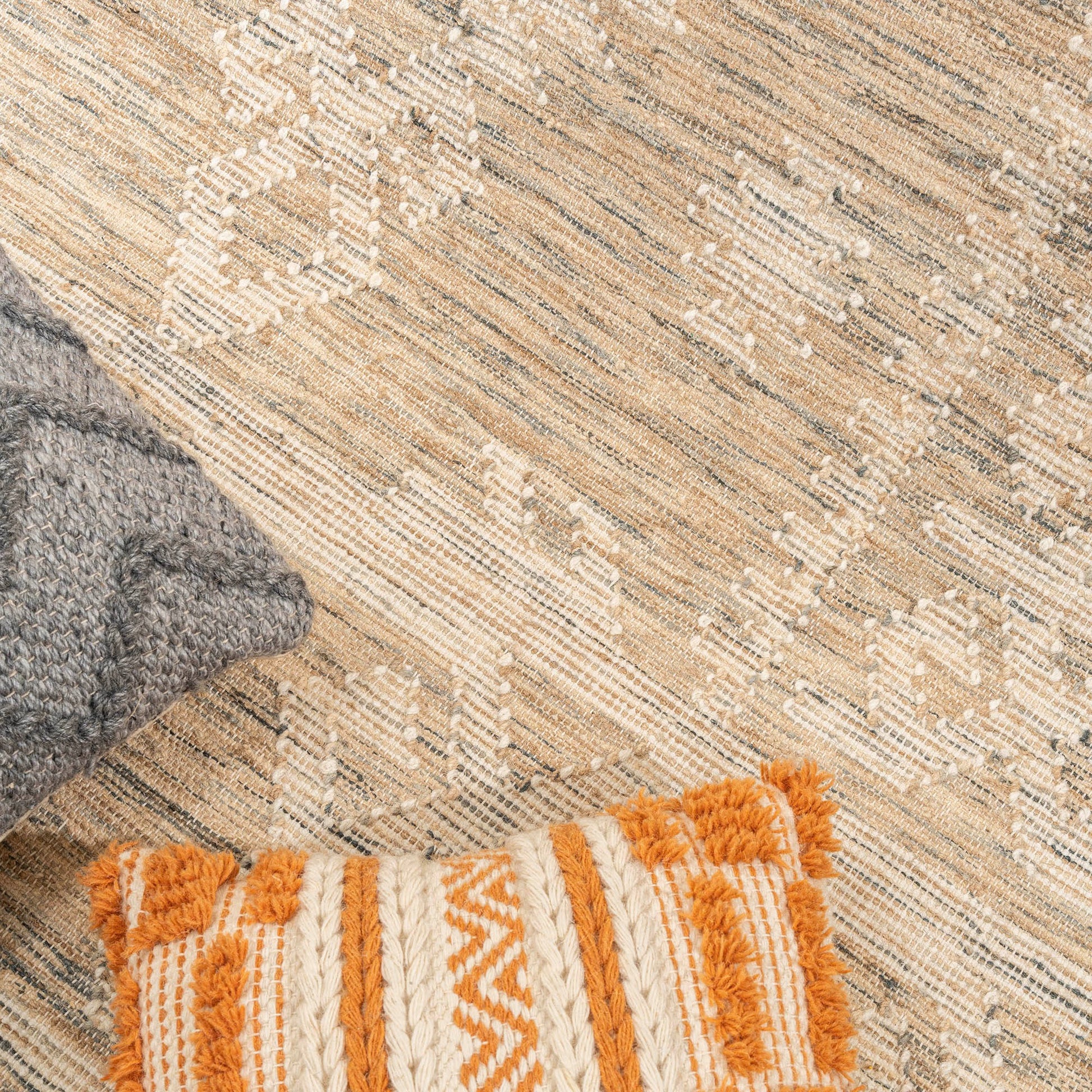 Tan Odyssey Kilim Rug,